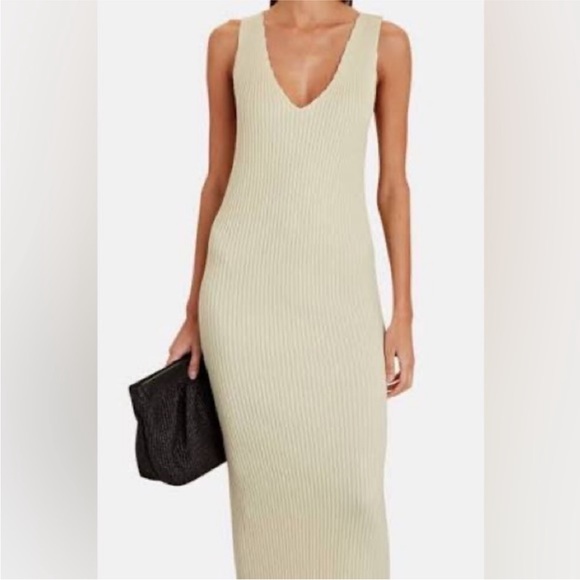 Trois the Label Dresses & Skirts - Trois Agnes Deep V Knit Dress